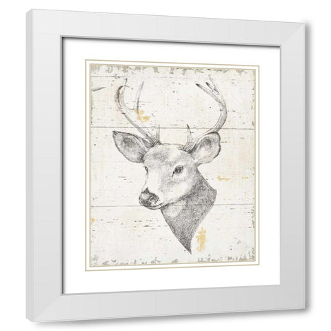 Wild and Beautiful II White Modern Wood Framed Art Print with Double Matting by Brissonnet, Daphne