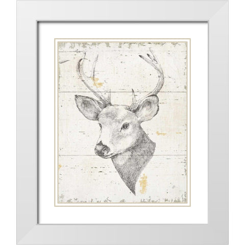 Wild and Beautiful II White Modern Wood Framed Art Print with Double Matting by Brissonnet, Daphne