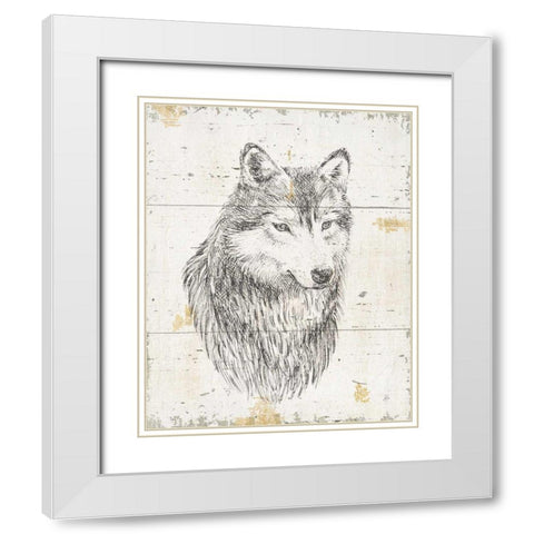 Wild and Beautiful III White Modern Wood Framed Art Print with Double Matting by Brissonnet, Daphne