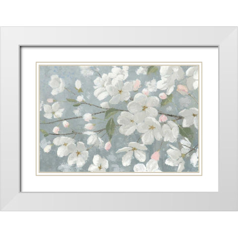 Spring Beautiful Crop White Modern Wood Framed Art Print with Double Matting by Wiens, James
