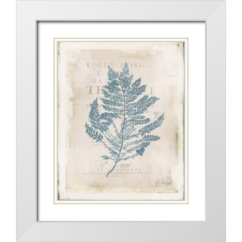 Sea Garden III White Modern Wood Framed Art Print with Double Matting by Pertiet, Katie