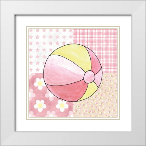 Coastal Baby VIII White Modern Wood Framed Art Print with Double Matting by Grove, Beth