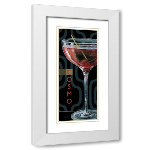 Its 5 PM II White Modern Wood Framed Art Print with Double Matting by Audit, Lisa