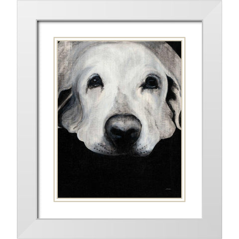 Sparta I Crop White Modern Wood Framed Art Print with Double Matting by Ducklow, Patsy