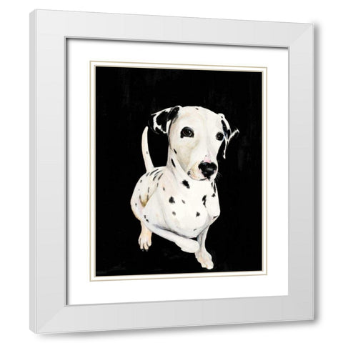 Dakota I White Modern Wood Framed Art Print with Double Matting by Ducklow, Patsy