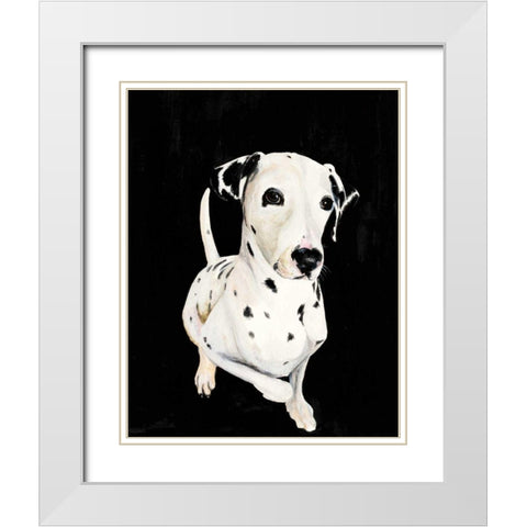 Dakota I White Modern Wood Framed Art Print with Double Matting by Ducklow, Patsy