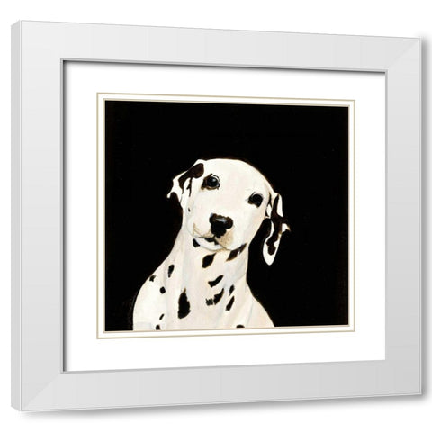 Dakota II White Modern Wood Framed Art Print with Double Matting by Ducklow, Patsy
