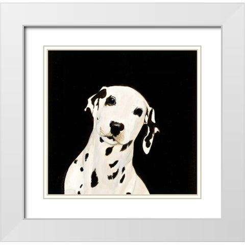 Dakota II White Modern Wood Framed Art Print with Double Matting by Ducklow, Patsy