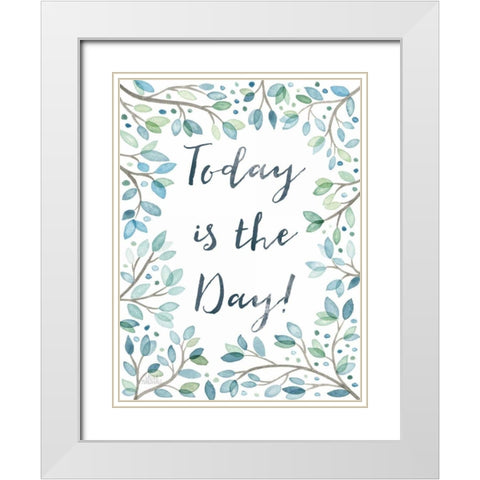 Enchanted Forest I White Modern Wood Framed Art Print with Double Matting by Marshall, Laura