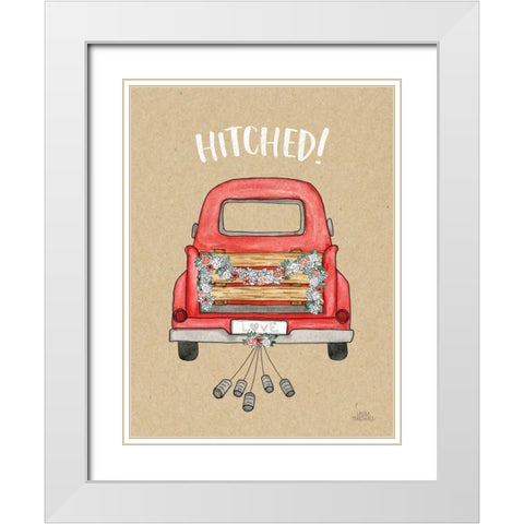 Loads of Love III White Modern Wood Framed Art Print with Double Matting by Marshall, Laura