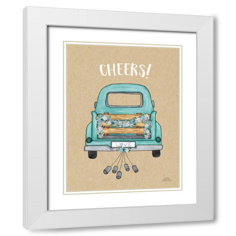 Loads of Love IV White Modern Wood Framed Art Print with Double Matting by Marshall, Laura