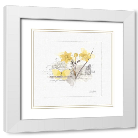 Sunny Day I White Modern Wood Framed Art Print with Double Matting by Pertiet, Katie