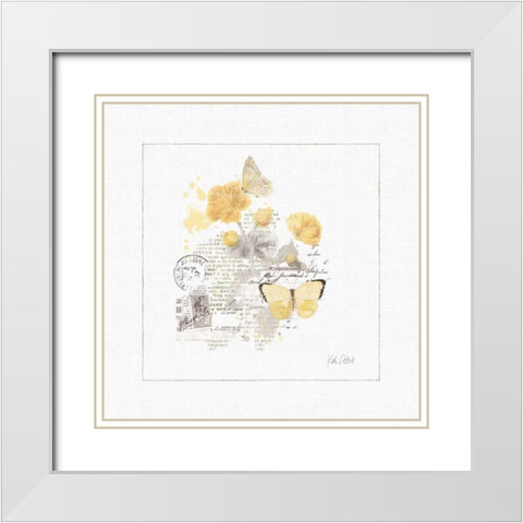 Sunny Day II White Modern Wood Framed Art Print with Double Matting by Pertiet, Katie
