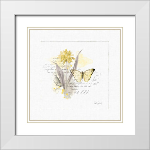 Sunny Day III White Modern Wood Framed Art Print with Double Matting by Pertiet, Katie