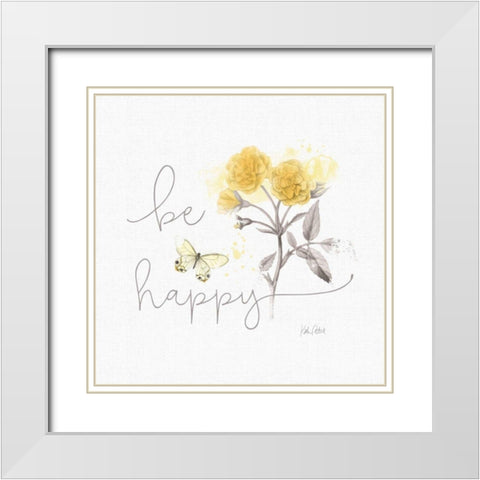 Sunny Day VIII White Modern Wood Framed Art Print with Double Matting by Pertiet, Katie