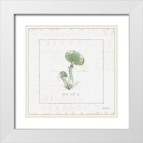 In the Forest III White Modern Wood Framed Art Print with Double Matting by Pertiet, Katie