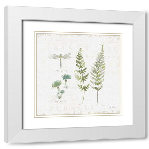 In the Forest VI White Modern Wood Framed Art Print with Double Matting by Pertiet, Katie