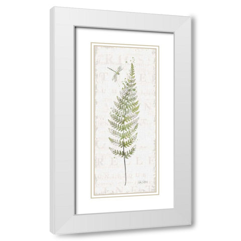 In the Forest IX White Modern Wood Framed Art Print with Double Matting by Pertiet, Katie