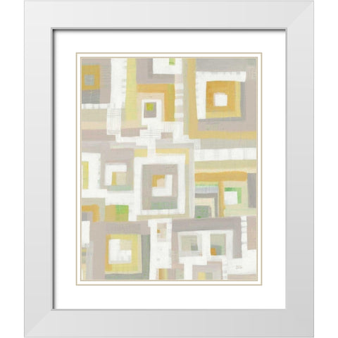 Harbor Windows VIII White Modern Wood Framed Art Print with Double Matting by Averinos, Melissa