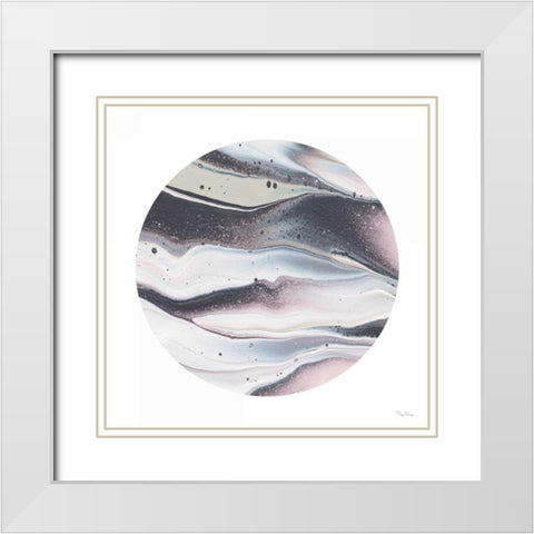 Dark Matter II White Modern Wood Framed Art Print with Double Matting by Rhue, Piper