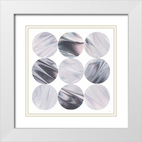 Dark Matter IV White Modern Wood Framed Art Print with Double Matting by Rhue, Piper