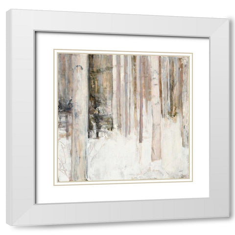 Warm Winter Light II White Modern Wood Framed Art Print with Double Matting by Purinton, Julia