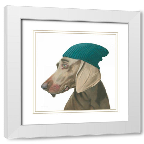 The Boys VI White Modern Wood Framed Art Print with Double Matting by Sullivan, Myles