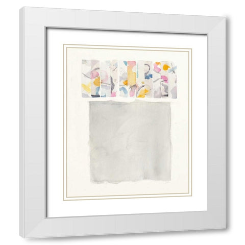 Day Dream White Modern Wood Framed Art Print with Double Matting by Schick, Mike