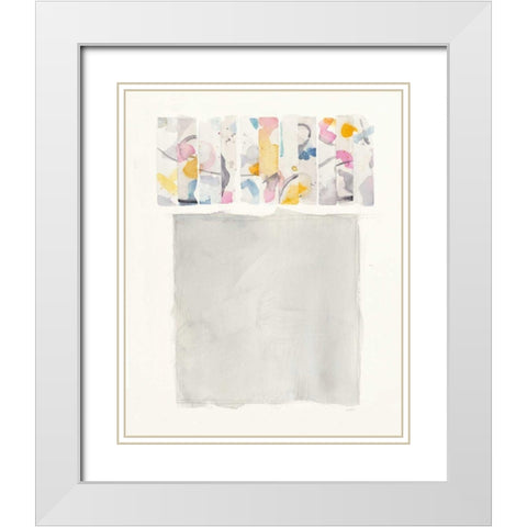 Day Dream White Modern Wood Framed Art Print with Double Matting by Schick, Mike