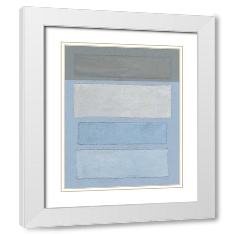 Painted Weaving I FB White Modern Wood Framed Art Print with Double Matting by Rhue, Piper