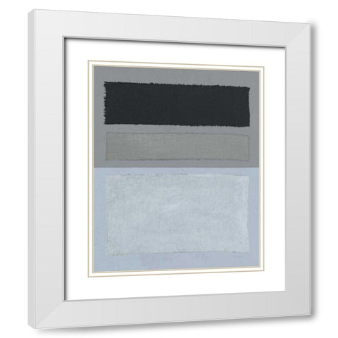 Painted Weaving II FB White Modern Wood Framed Art Print with Double Matting by Rhue, Piper