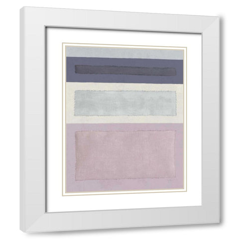 Painted Weaving IV FB White Modern Wood Framed Art Print with Double Matting by Rhue, Piper