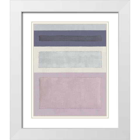 Painted Weaving IV FB White Modern Wood Framed Art Print with Double Matting by Rhue, Piper