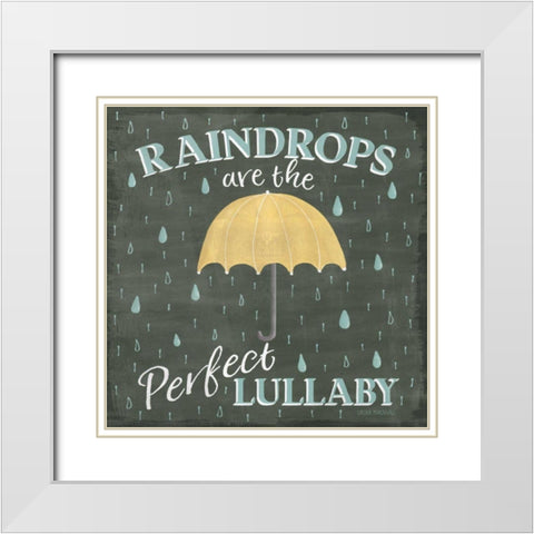 Smitten With Spring IV White Modern Wood Framed Art Print with Double Matting by Marshall, Laura