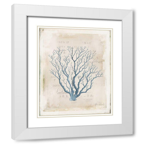 Sea Garden V White Modern Wood Framed Art Print with Double Matting by Pertiet, Katie