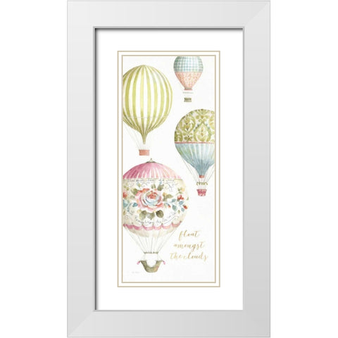 Beautiful Romance XII White Modern Wood Framed Art Print with Double Matting by Audit, Lisa