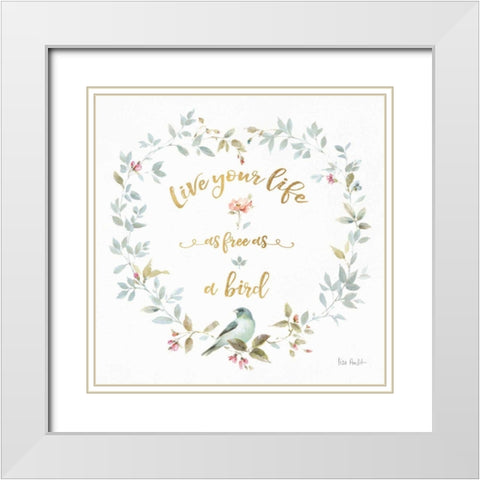 Beautiful Romance XV White Modern Wood Framed Art Print with Double Matting by Audit, Lisa