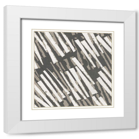 Fun on the Fourth III Neutral White Modern Wood Framed Art Print with Double Matting by Wild Apple Portfolio