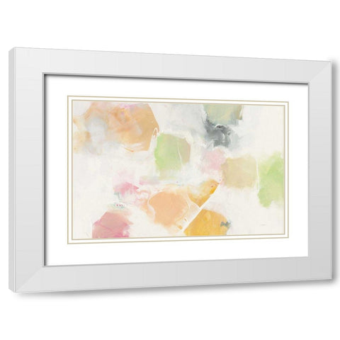 Ideas Held Aloft Crop White Modern Wood Framed Art Print with Double Matting by Schick, Mike