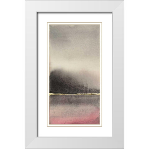 After the Storm I White Modern Wood Framed Art Print with Double Matting by Paschke, Chris