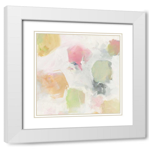 Ideas Held Aloft II White Modern Wood Framed Art Print with Double Matting by Schick, Mike