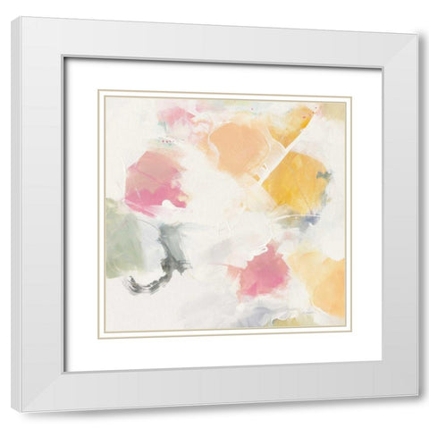 Ideas Held Aloft III White Modern Wood Framed Art Print with Double Matting by Schick, Mike