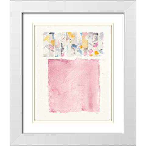 Day Dream III White Modern Wood Framed Art Print with Double Matting by Schick, Mike