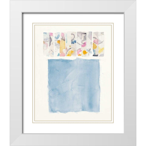 Day Dream IV White Modern Wood Framed Art Print with Double Matting by Schick, Mike