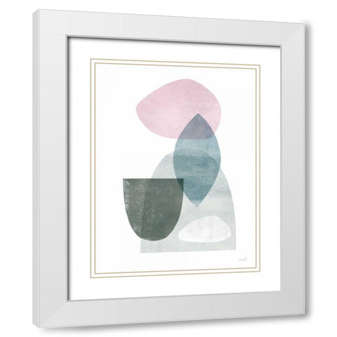 Dream IV White Modern Wood Framed Art Print with Double Matting by Hershey, Moira