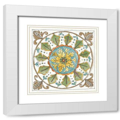 Tuscan Elegance VII White Modern Wood Framed Art Print with Double Matting by Tavoletti, Anne