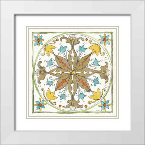 Tuscan Elegance VIII White Modern Wood Framed Art Print with Double Matting by Tavoletti, Anne