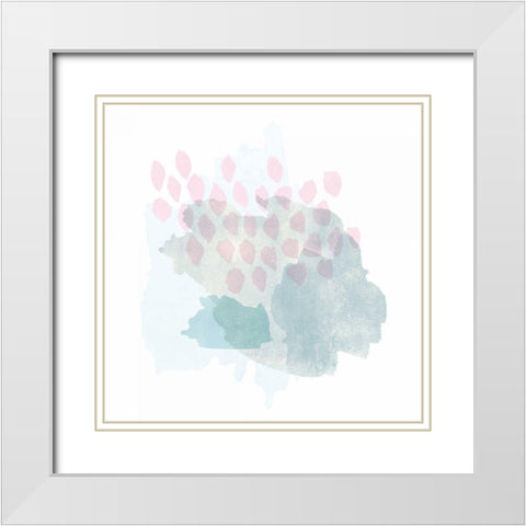 Sublime I White Modern Wood Framed Art Print with Double Matting by Hershey, Moira