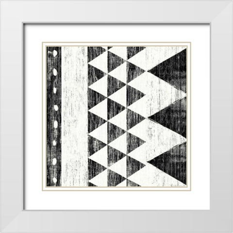 Patterns of the Savanna I No Gray BW White Modern Wood Framed Art Print with Double Matting by Hershey, Moira