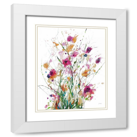 Hidden on White Crop White Modern Wood Framed Art Print with Double Matting by Griggs, Jan